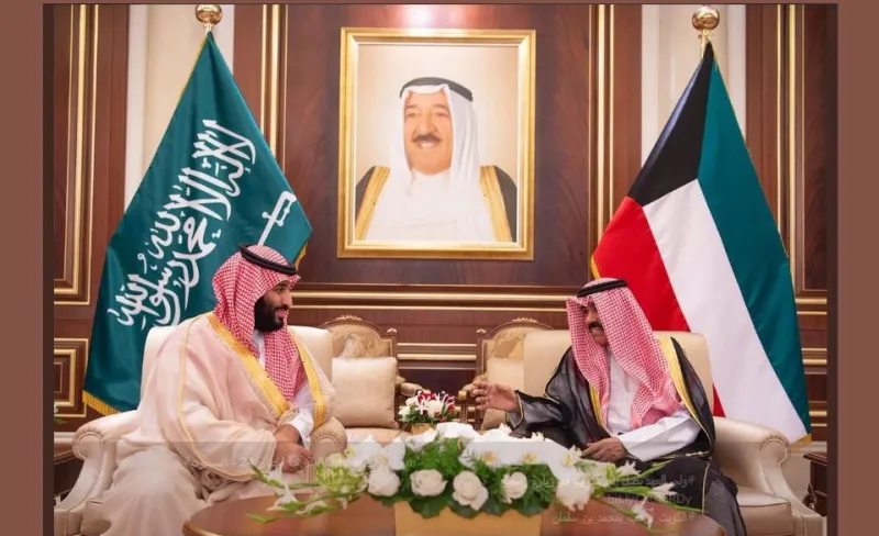 #الكويت_ترحب_بمحمد_بن_سلمان: قائد استثنائي يصنع التغيير 