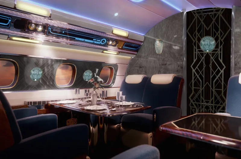  LINAG 1000E.. طائرة مستوحاة من ناطحات السحاب بقيمة 83 مليون دولار (فيديو)