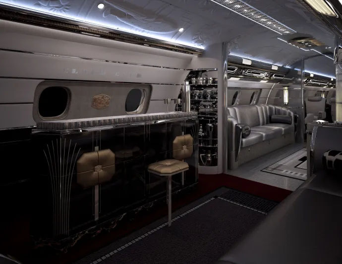  LINAG 1000E.. طائرة مستوحاة من ناطحات السحاب بقيمة 83 مليون دولار (فيديو)