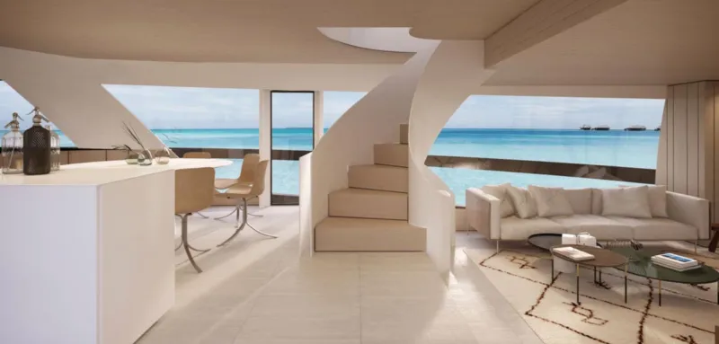 «SX76».. يخت إيطالي فاخر بتصميم الجسر الطائر (فيديو)