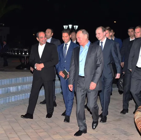 هذا ما قاله الرئيس الروسي لمواطنيه عن مصر أمام السيسي (فيديو)