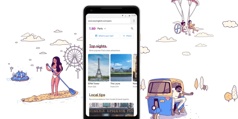 جوجل تقدم خدمة لمساعدة السياح في العثور على أنشطة بالمدن السياحية