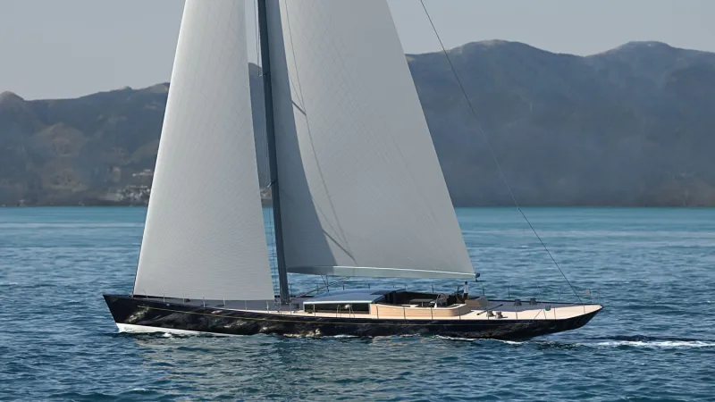 بيورا.. يخت شراعي فاخر بطول 43 مترًا (فيديو)