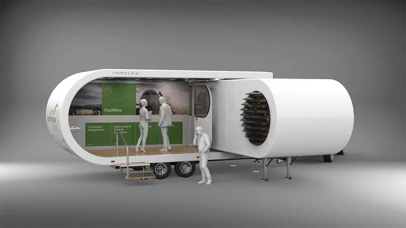 شاهد.. Romotow المنزل المحمول الذي يشبه محرك أقراص USB