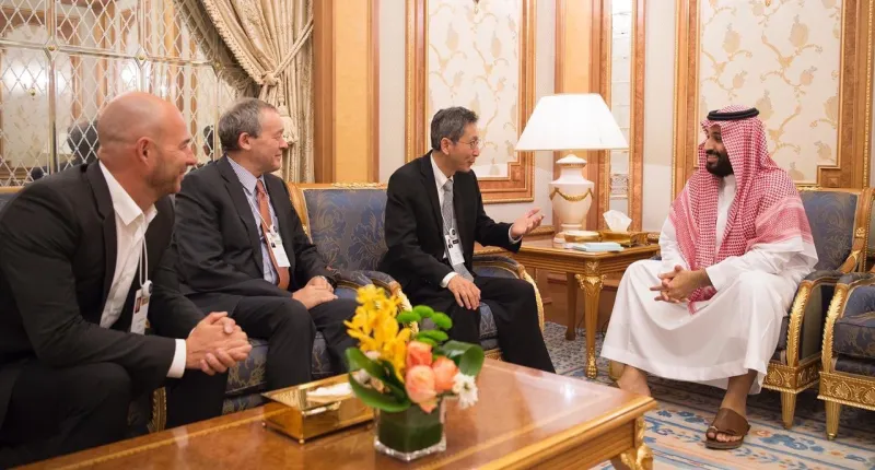 لماذا التقى ولي العهد الأمير محمد بن سلمان برئيس هذه الشركة؟ (فيديو)