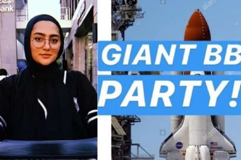 "شهرة من اللاشئ".. قصة فتاة مصرية زعمت مراسلة "ناسا" لإقامة حفل "باربيكيو" أسفل صواريخها