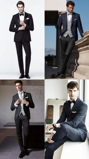 هكذا تنسّق الملابس الكلاسيكية في حفلات الزفاف الشتوية