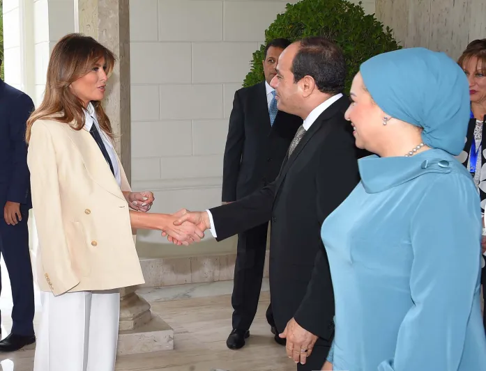 بالأرقام.. تكلفة إقامة ميلانيا ترامب في القاهرة