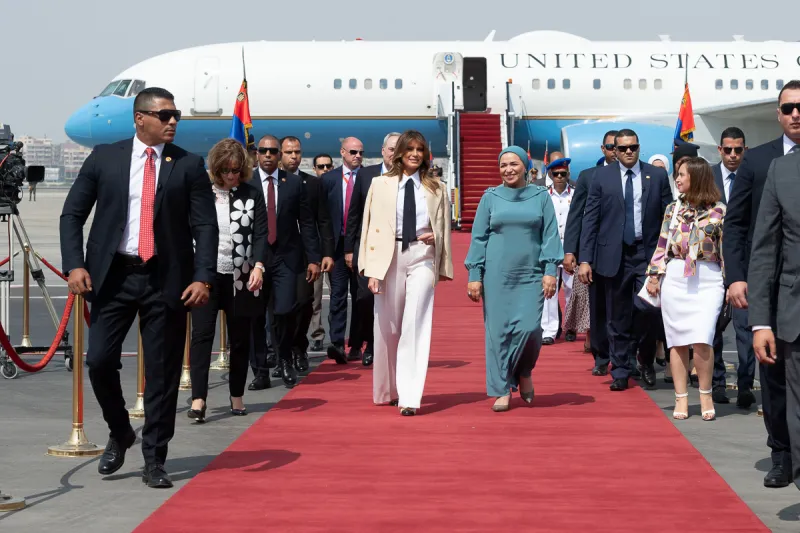 بالأرقام.. تكلفة إقامة ميلانيا ترامب في القاهرة