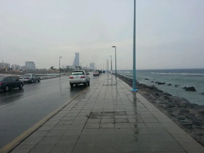 أمطار رعدية غزيرة على جدة.. هكذا تفاعل رواد تويتر (فيديو)