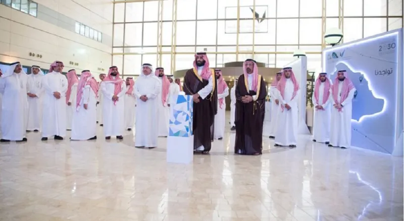 التفاصيل الكاملة لوضع ولي العهد حجر أساس 7 مشاريع ومفاعل أبحاث نووي ومصنع هياكل طائرات (صور)