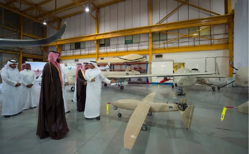 التفاصيل الكاملة لوضع ولي العهد حجر أساس 7 مشاريع ومفاعل أبحاث نووي ومصنع هياكل طائرات (صور)