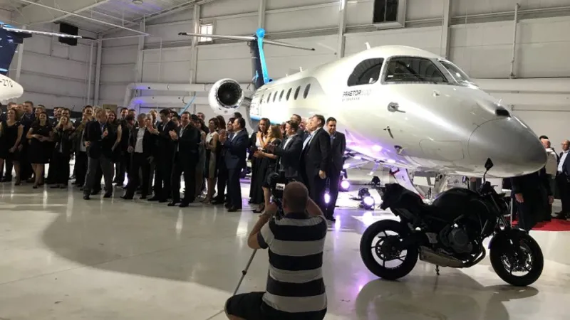 بقيمة 21 مليون دولار.. Embraer تكشف عن طائراتها الخاصة الفاخرة (فيديو)