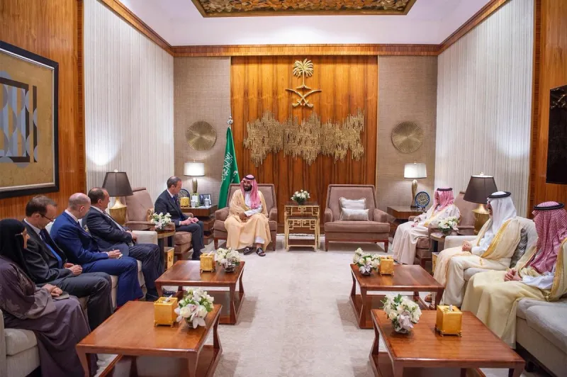 لماذا التقى ولي العهد الأمير محمد مبعوث رئيسة وزراء بريطانيا؟ 