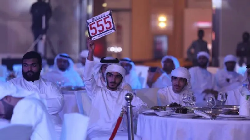 بأسعار خيالية.. بيع لوحات سيارات بأرقام مميزة بالإمارات في مزاد علني