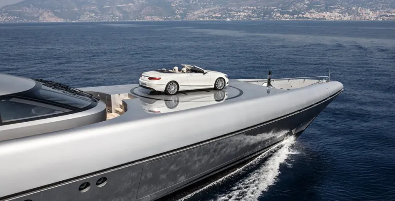 «سيلفر فاست» أسرع سوبر يخوت العالم (فيديو)