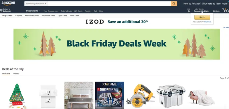 أفضل عروضات الجمعة السوداء.. قم بالشراء الآن 