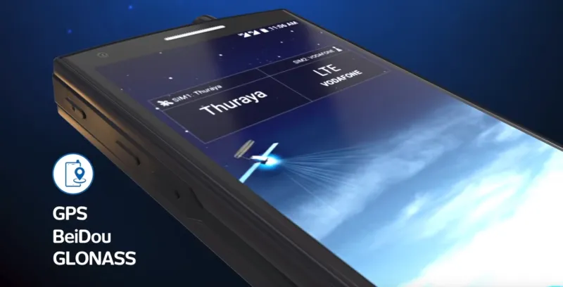 "X5-Touch".. أول هاتف أندرويد يتصل عبر الأقمار الاصطناعية (فيديو)