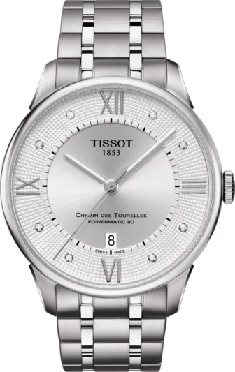 ساعة Tissot Chemin des Tourelles قطعة مميزة بتصميم عصري وإطار أنيق