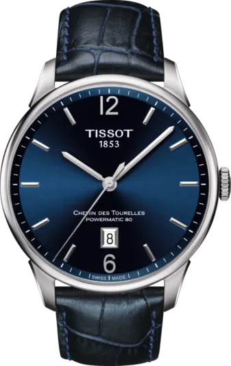 ساعة Tissot Chemin des Tourelles قطعة مميزة بتصميم عصري وإطار أنيق