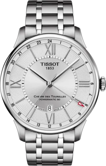ساعة Tissot Chemin des Tourelles قطعة مميزة بتصميم عصري وإطار أنيق