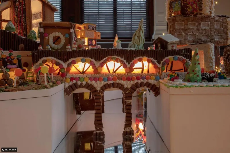  "رائعة معمارية".. هذه المدينة مصنوعة من السكر والبسكويت (صور)