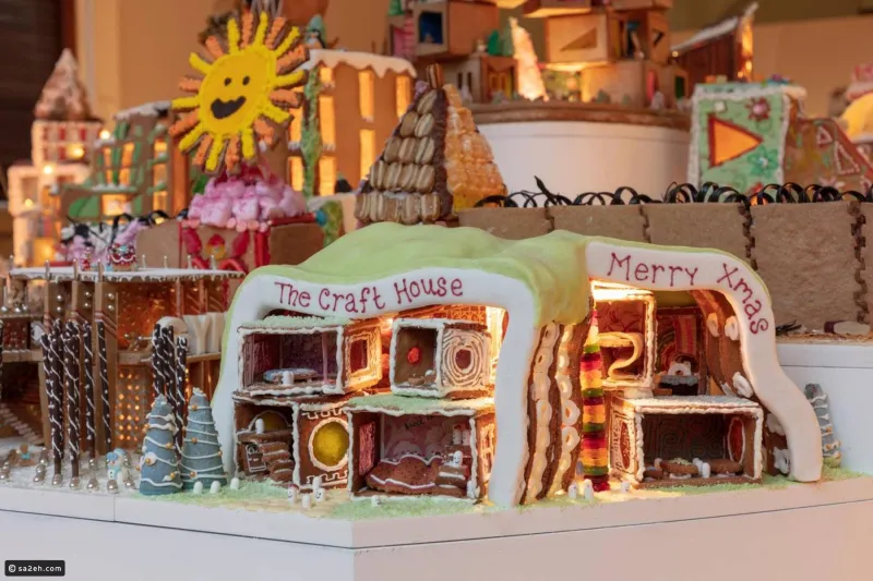  "رائعة معمارية".. هذه المدينة مصنوعة من السكر والبسكويت (صور)