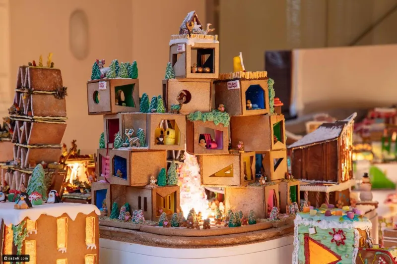  "رائعة معمارية".. هذه المدينة مصنوعة من السكر والبسكويت (صور)
