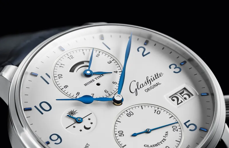 ساعة فريدة تذيب الثلج.. ساعات Original Glashütte تبرز سحر الشتاء