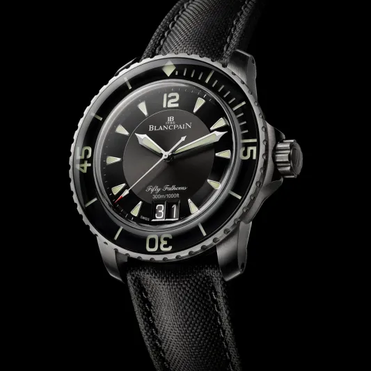 ساعة Fifty Fathoms Grande Date من بلانبان