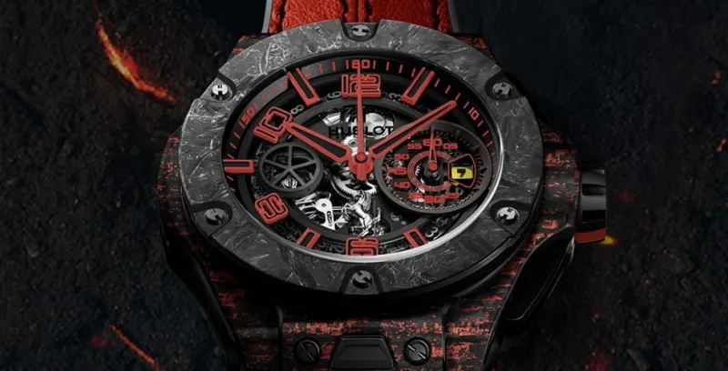 كيف توجت Hublot سنوات التعاون مع فيراري بهذه الساعة الجديدة ؟