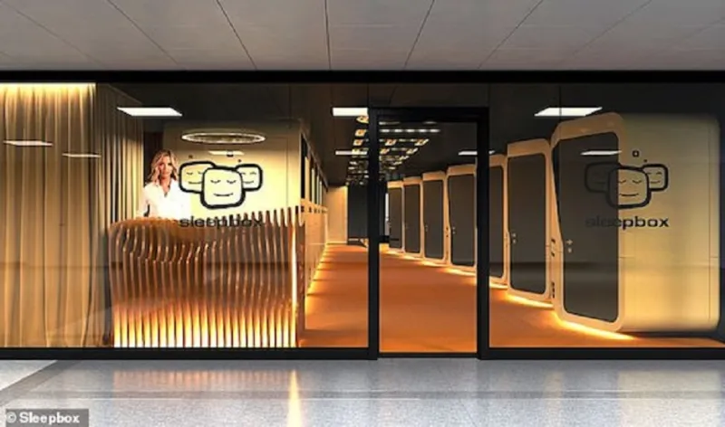 هذا المطار سيوفر للمسافرين مقصورات للنوم عازلة للصوت (صور)