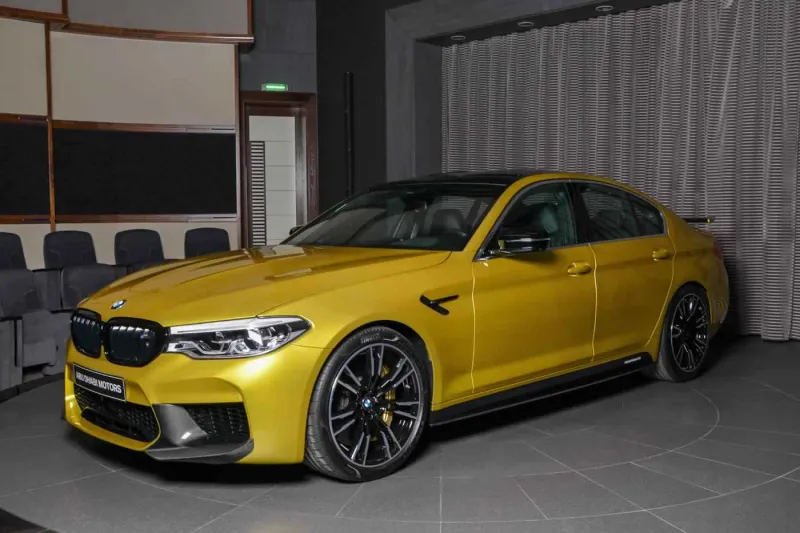 نسخة خاصة من بي إم دبليو إم M5 في أبوظبي.. تعرف على مميزاتها (صور)