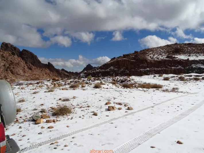 ما هو جبل اللوز الذي زاره ولي العهد السعودي؟