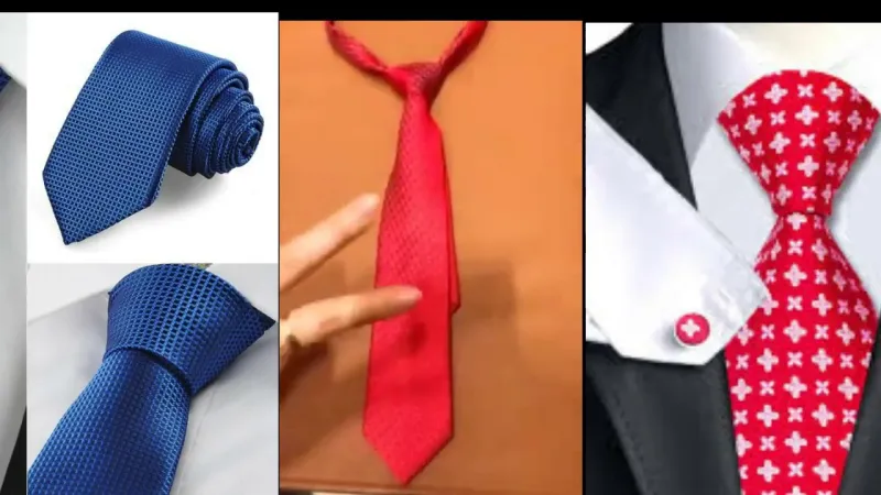 طريقة ربط الكرفتة بكل سهولة