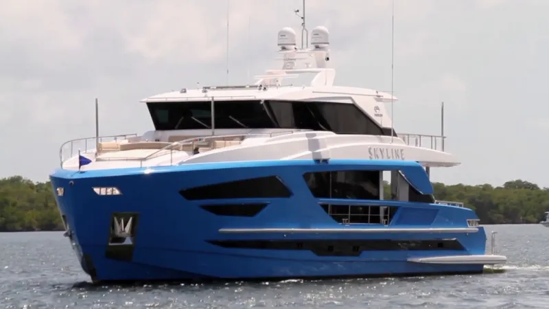 يخت فاخر من Horizon Yachts FD87 يوفر لك جاذبيّة عالمية