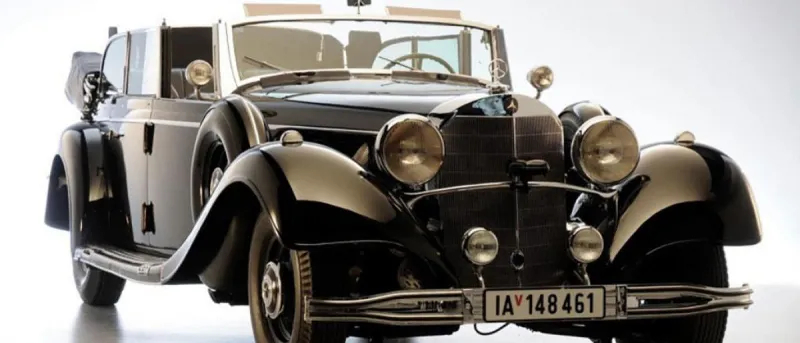 عرض سيارة "هتلر" للبيع في مزاد أمريكي (صور)