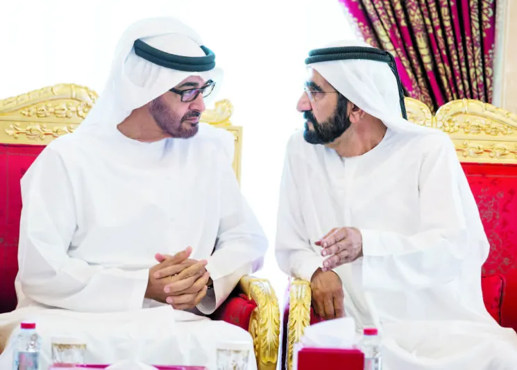 كيف رد حاكم دبي على رسالة محمد بن زايد "50 عاما فخر للوطن" ؟