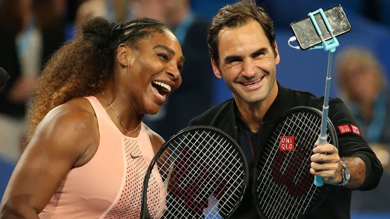 ليله لا تنسى.. فيدرر وسيرينا في ملعب واحد (فيديو)