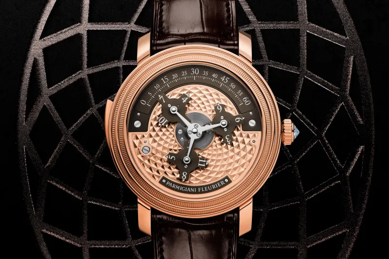 Toric Capitole Rose Gold Brown.. ساعة استثنائية من وحي روما