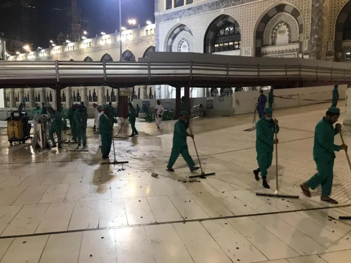 انتشرت في الحرم.. إعلان حالة الاستنفار في مكة بسبب جيوش الجداجد صرصور الليل (فيديو وصور)