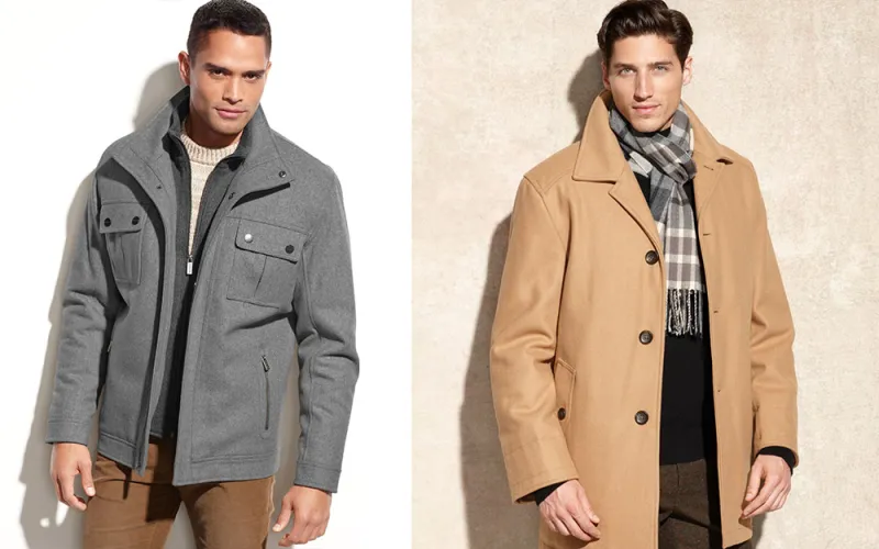 معاطف رجالية أنيقة موضتها لا تختفي أبداً
