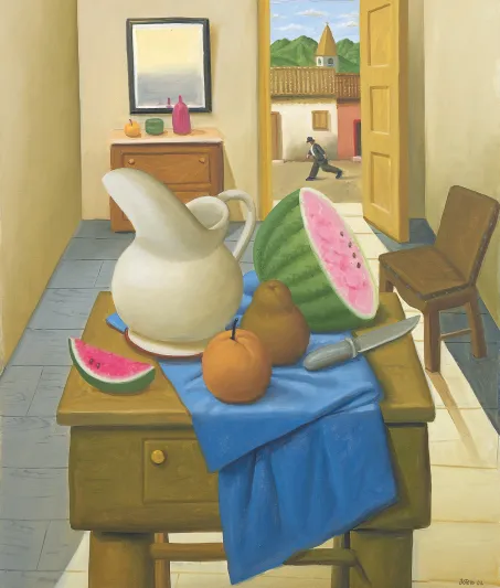 "كاستوت غاليري دبي" يمدد معرض لوحات فرناندو بوتيرو إلى 2 مارس