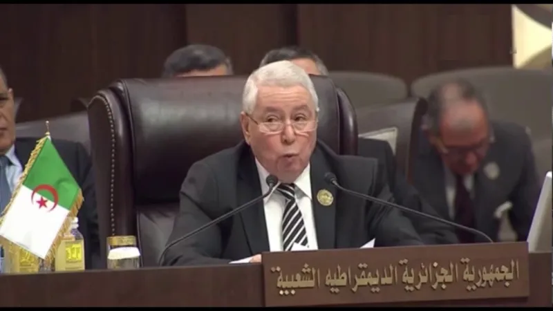رئيس مجلس الأمة الجزائري خلال القمة العربية: نحتاج لاعتماد استراتيجية جريئة للقضاء على الفقر بالعالم العربي