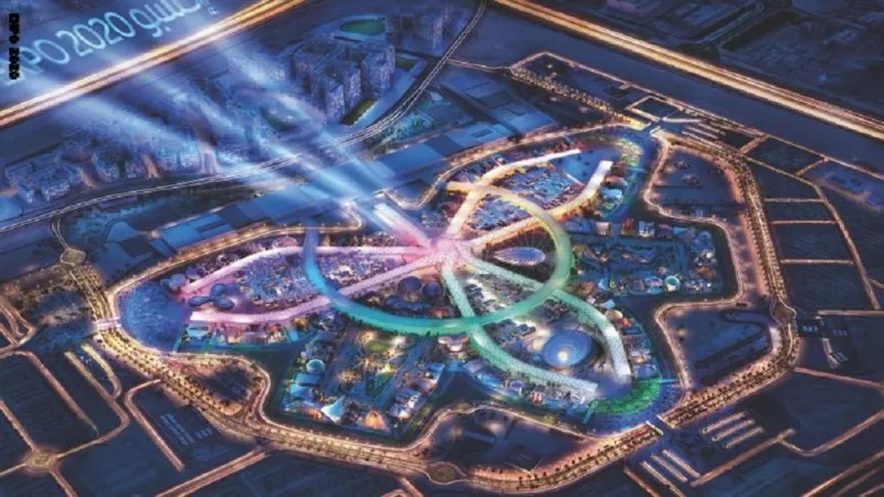 الأكبر بعد الإمارات.. السعودية أول دولة تتسلم موقعها في معرض إكسبو 2020