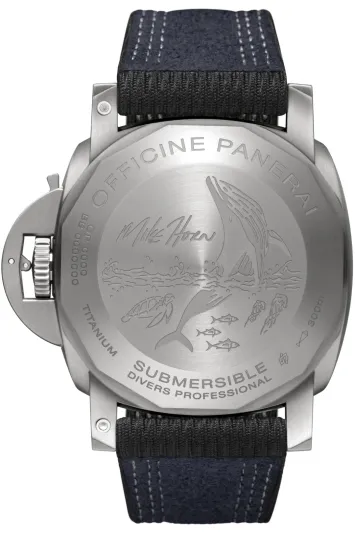 بانيراي تقدم إصداراً خاصاً من ساعتها الجديدة SUBMERSIBLE MIKE HORN EDITION