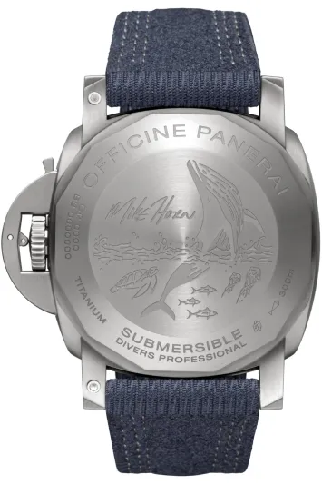 بانيراي تقدم إصداراً خاصاً من ساعتها الجديدة SUBMERSIBLE MIKE HORN EDITION