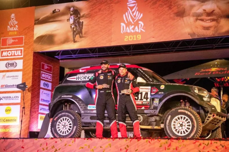 «يزيد الراجحي» يُنهي رالي داكار 2019 بالمركز السابع (فيديو)