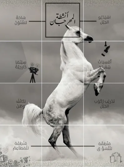 غدا.. انطلاق فعاليات المهرجان السعودي للجواد العربي بعنوان: عبيه