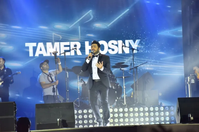 فيديو: تامر حسني يكشف تفاصيل حفله الثاني في السعودية